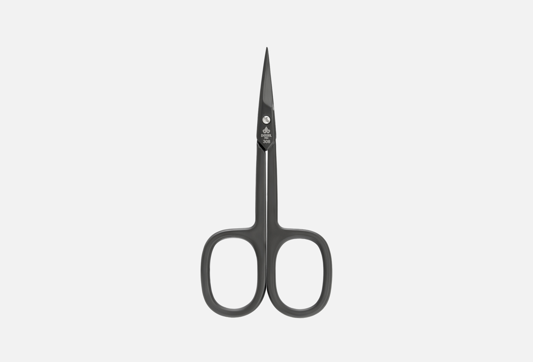 Изображение товара Ножницы для кутикулы Dewal Black Edition 308black из углеродистой стали с черным покрытием