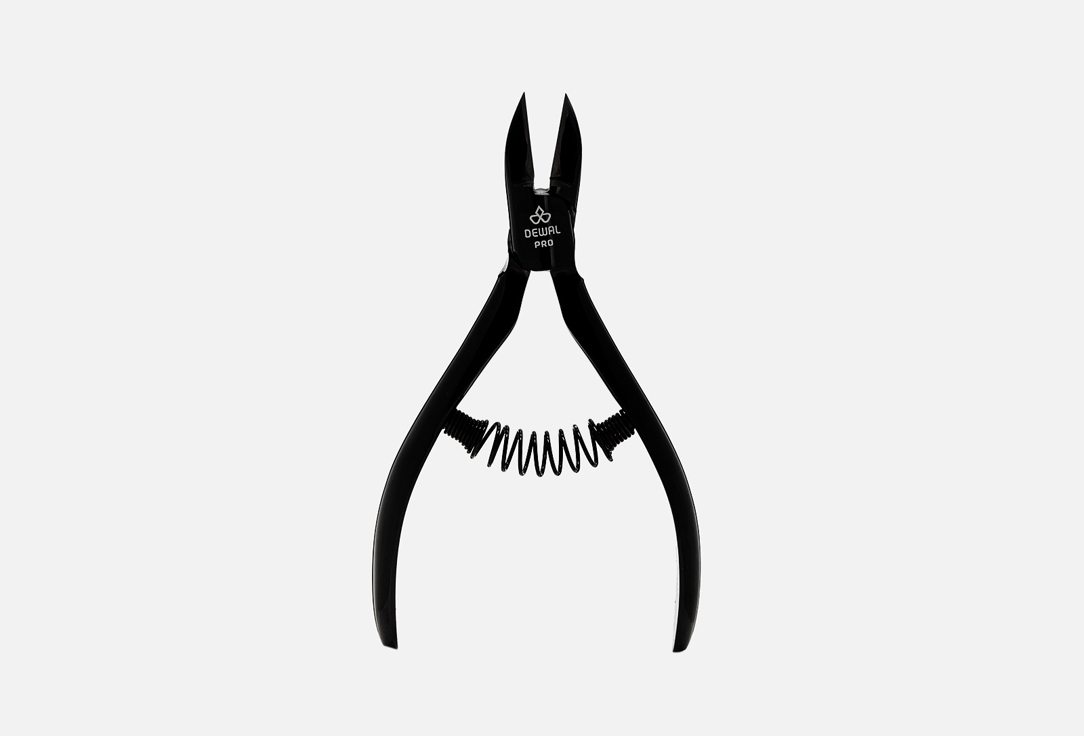 Изображение товара Кусачки для ногтей Dewal черные глянцевые
