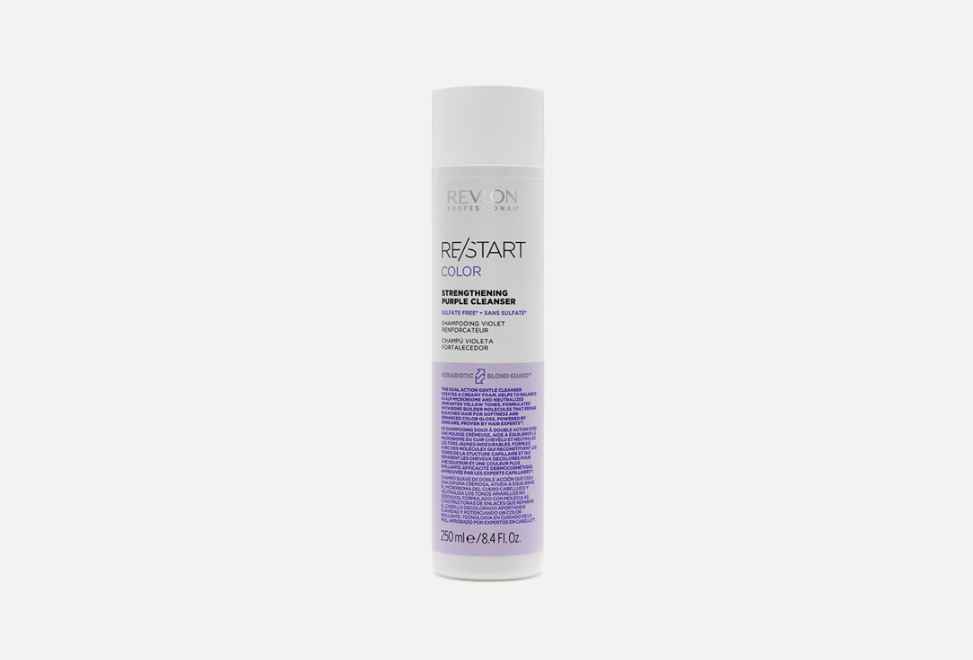 Изображение товара Укрепляющий фиолетовый шампунь Revlon Professional RESTART COLOR PURPLE CLEANSER