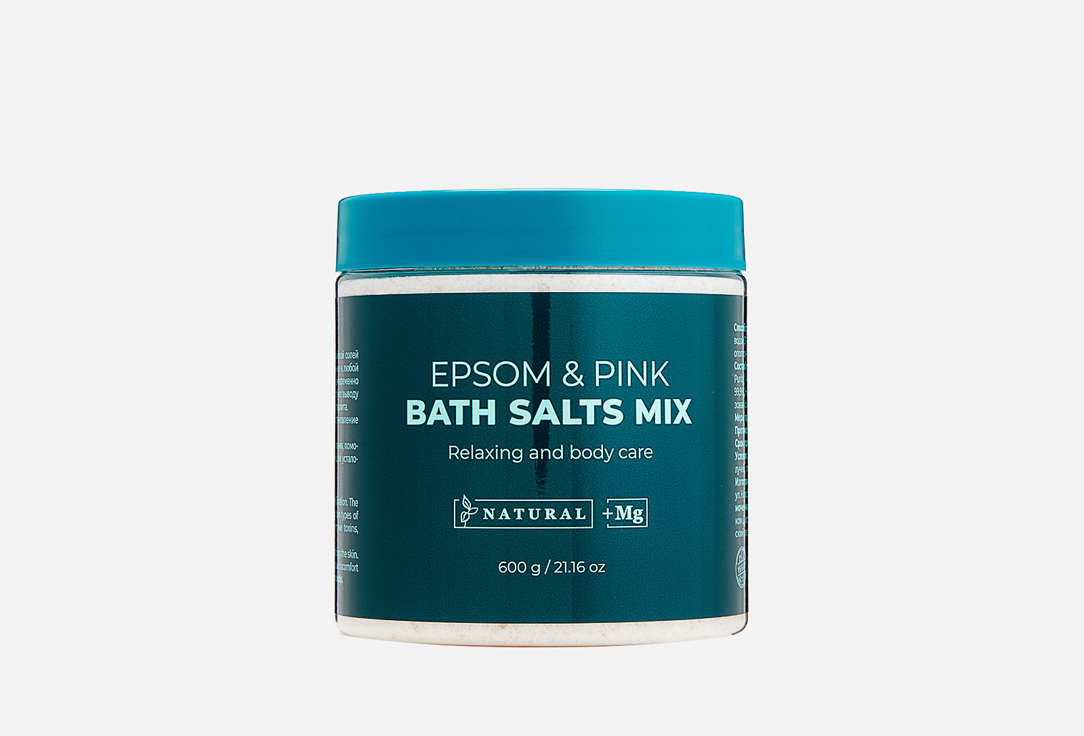 

Соль для ванны 305 MIAMI SPA, Epsom, Mg , Pink 600 г