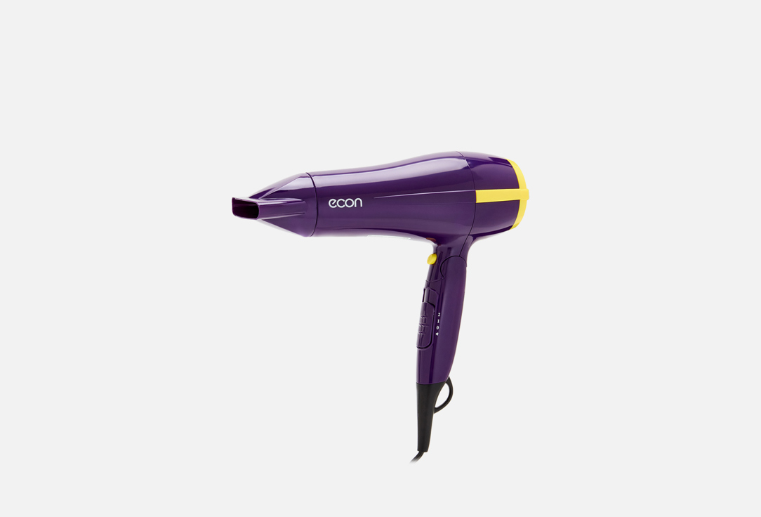 

Фен ECON, Фиолетовый, ECO-BH221D 1 шт