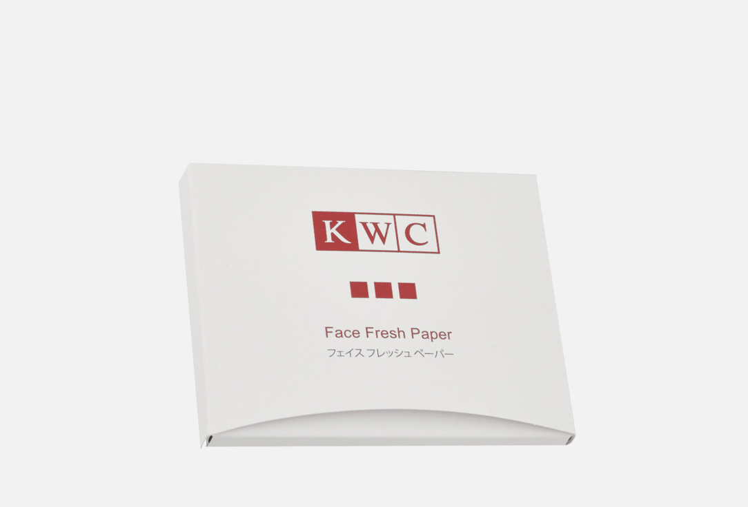 Матирующие салфетки KWC Face fresh paper 