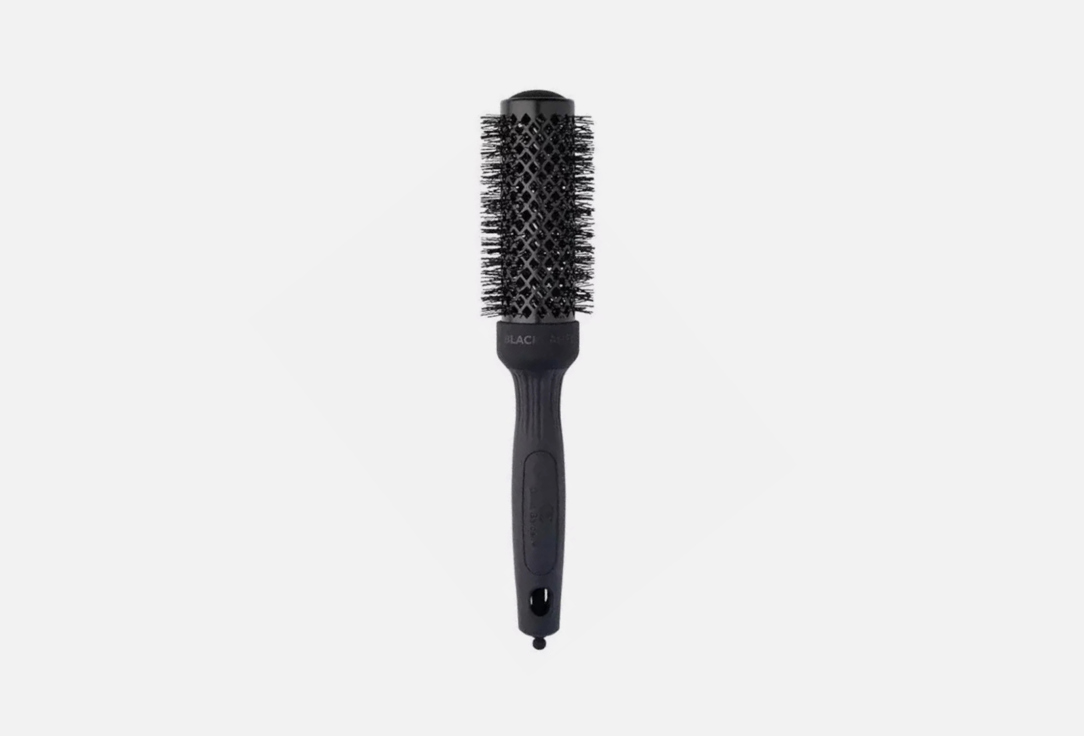 Темобрашинг для волос Olivia Garden EXPERT BLOWOUT SHINE Wavy Bristles Black Label 35 мм 