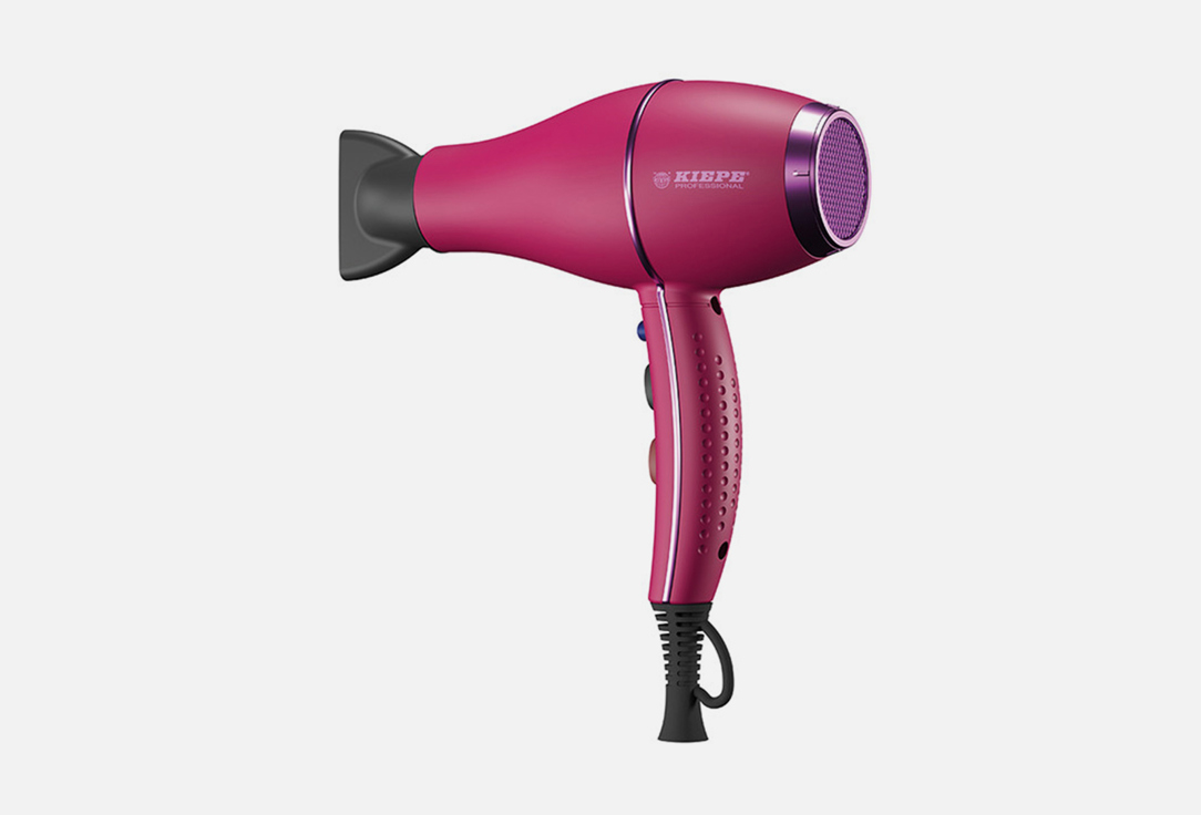 Изображение товара Профессиональный фен Kiepe Bloom Roze 2000 Вт с ионизацией и 3 насадками