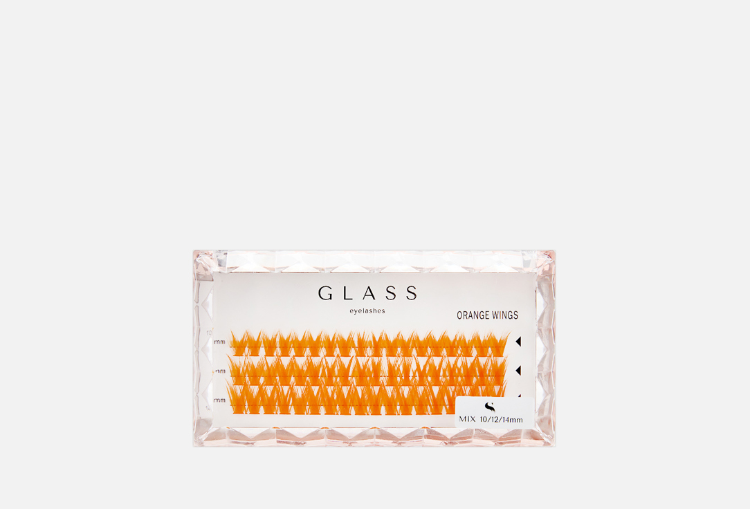 Изображение товара Пучковые ресницы ORANGE WINGS 10-14 мм для наращивания