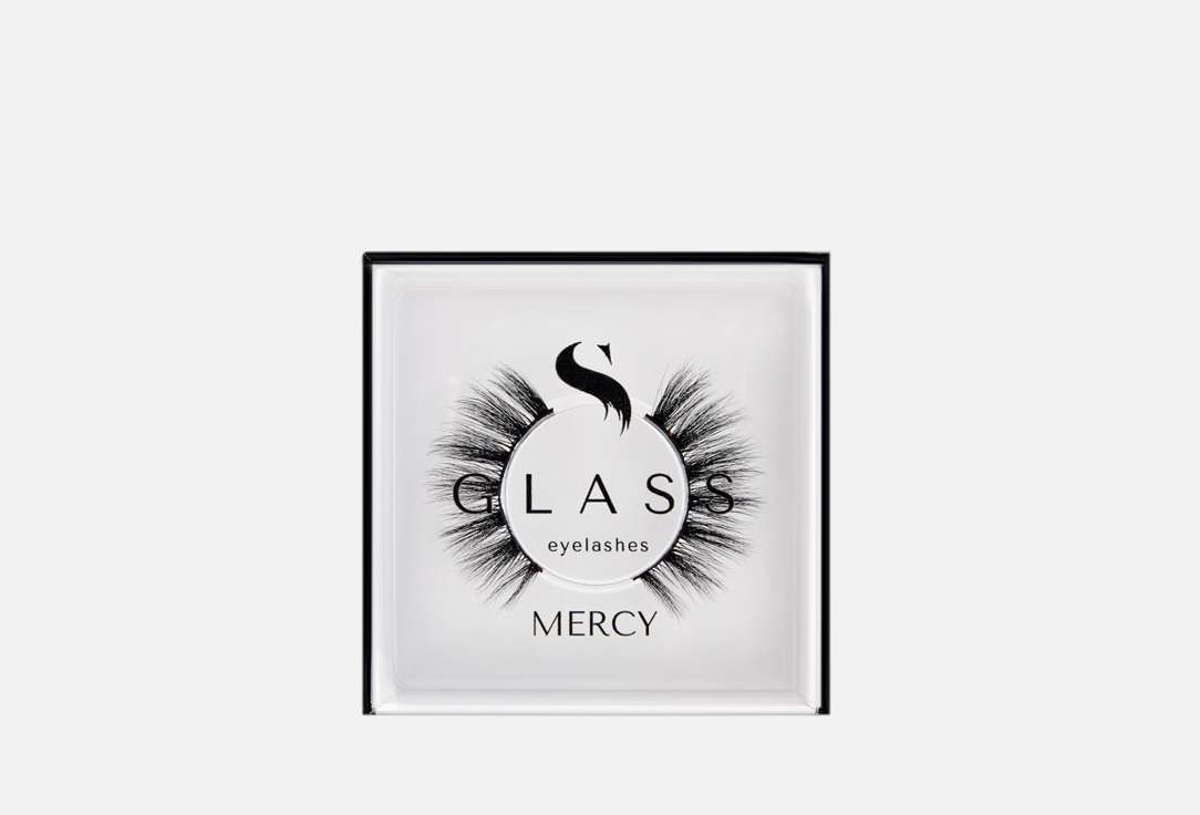 Изображение товара Объемные ленточные ресницы GLASS EYELASHES reusable volume eyelashes mercy 8-14 mm