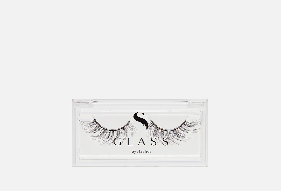 Изображение товара Естественные ленточные ресницы с наклоном MOWN 7-15 мм многоразовые