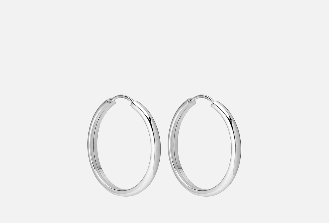 Изображение товара Серебряные серьги Tosya конго 2,5 см стильные и легкие для женщин