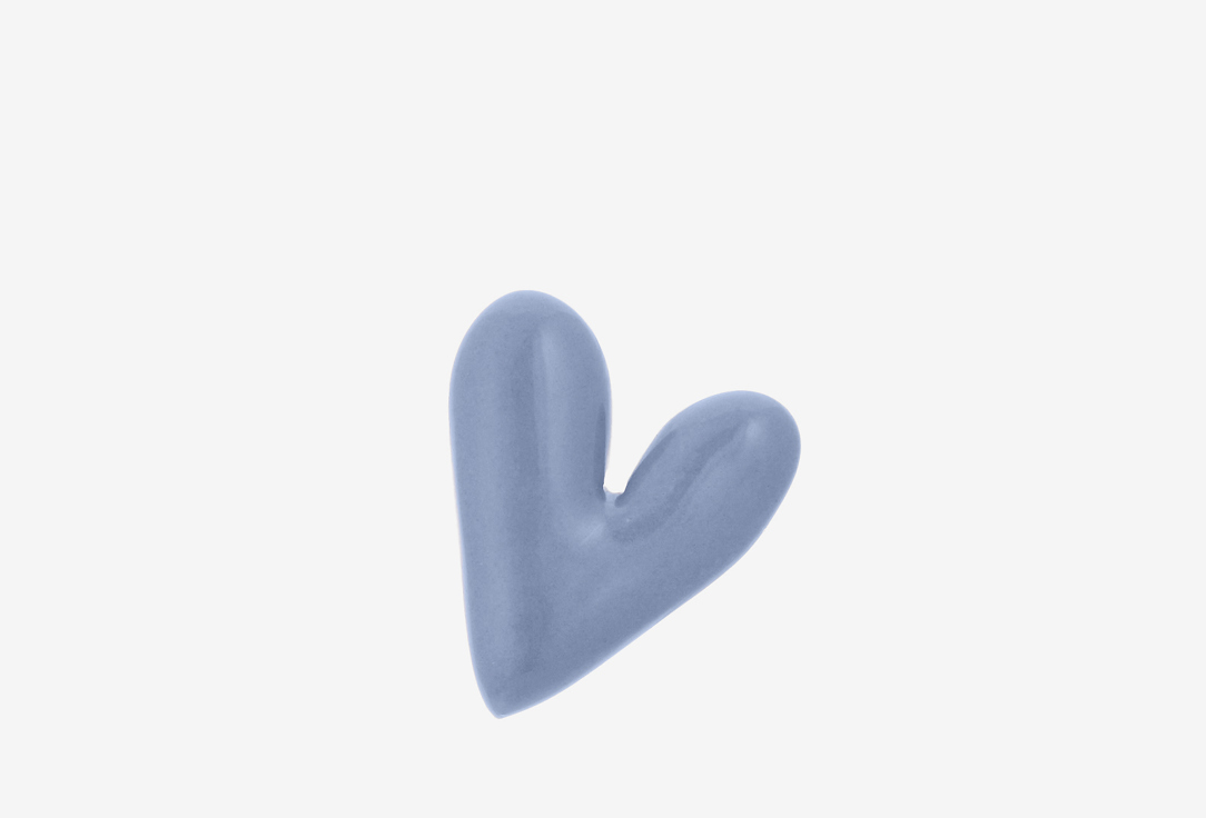 

Брошь SASHA GUNGA, Сердце синее 1 шт