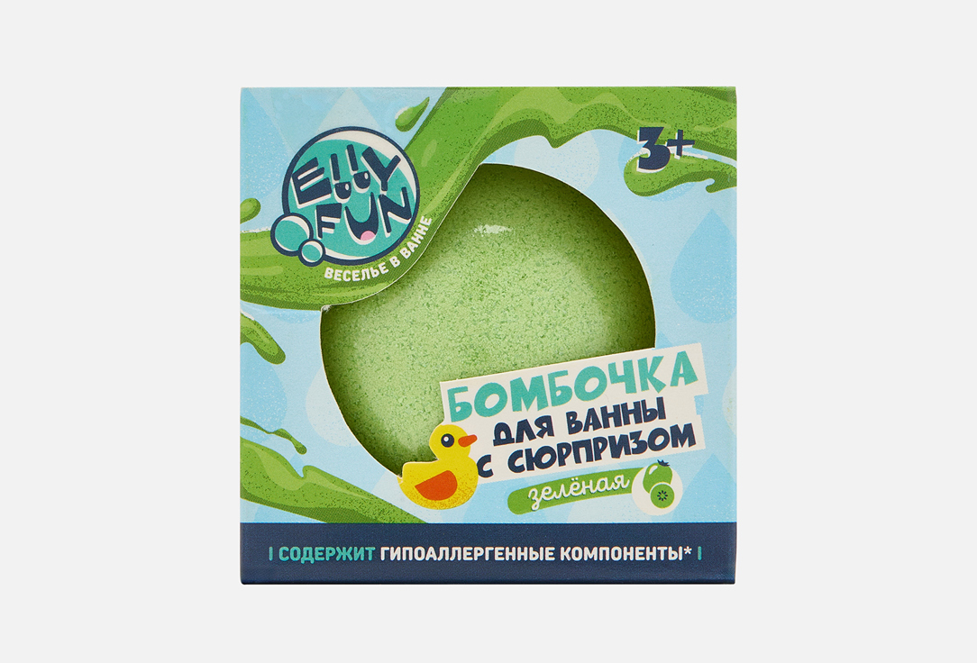 

Бомбочка для ванны ELLYFUN, Зеленый 125 г