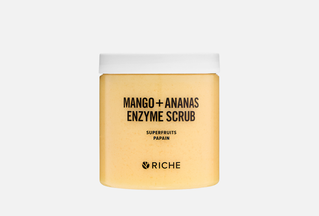 

Энзимный скраб для тела RICHE, MANGO + ANANAS ENZYME, SUPERFRUITS 275 мл
