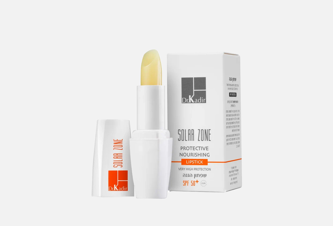 

Солнцезащитная питательная помада SPF 50+ DR. KADIR, Желтый, SOLAR ZONE 4.5 мл