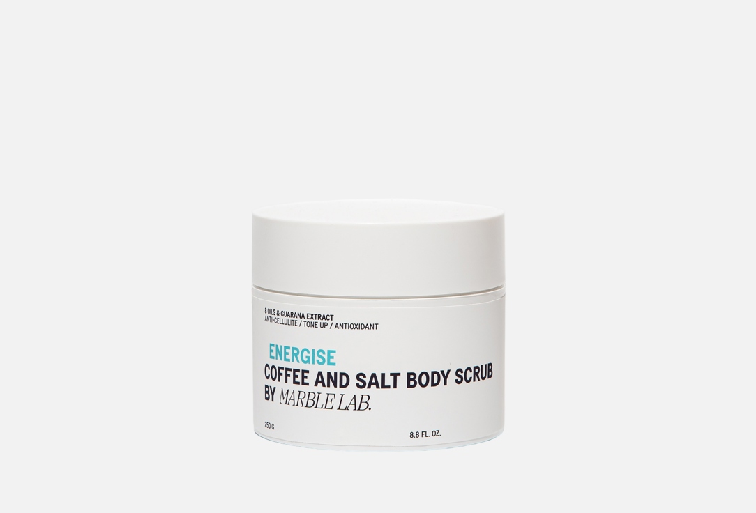 Изображение товара Антицеллюлитный кофейный скраб для тела Marble Lab Energise