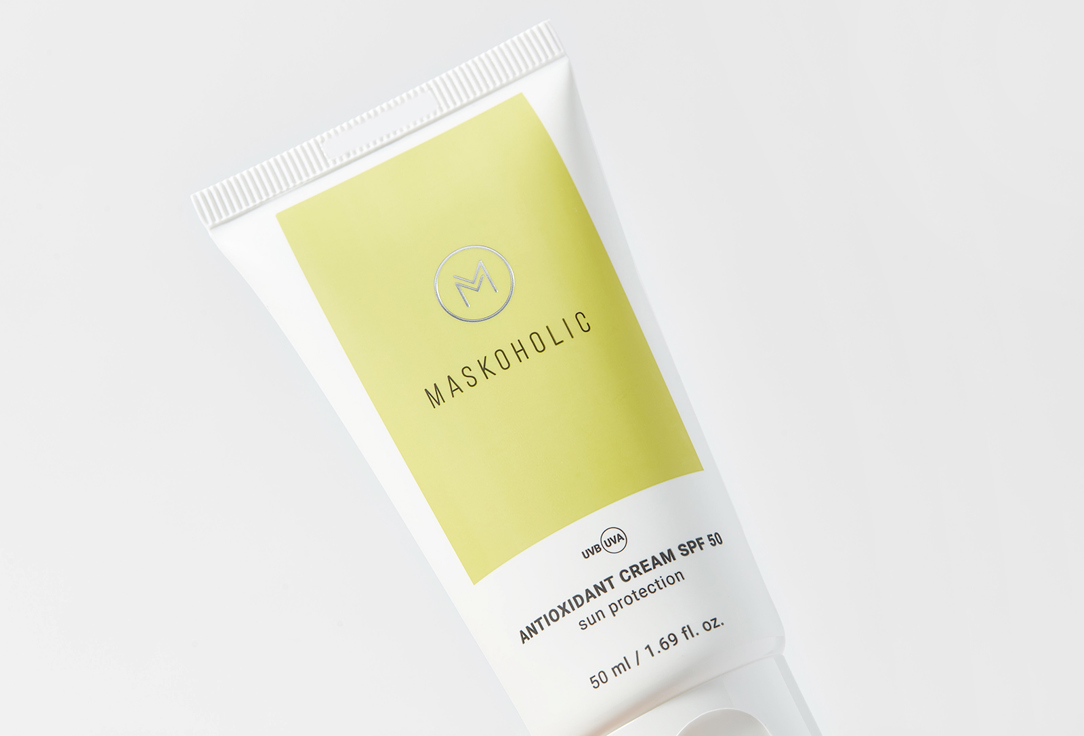 MASKOHOLIC Солнцезащитный крем для лица SPF50 с антиоксидантами ANTIOXIDANT CREAM