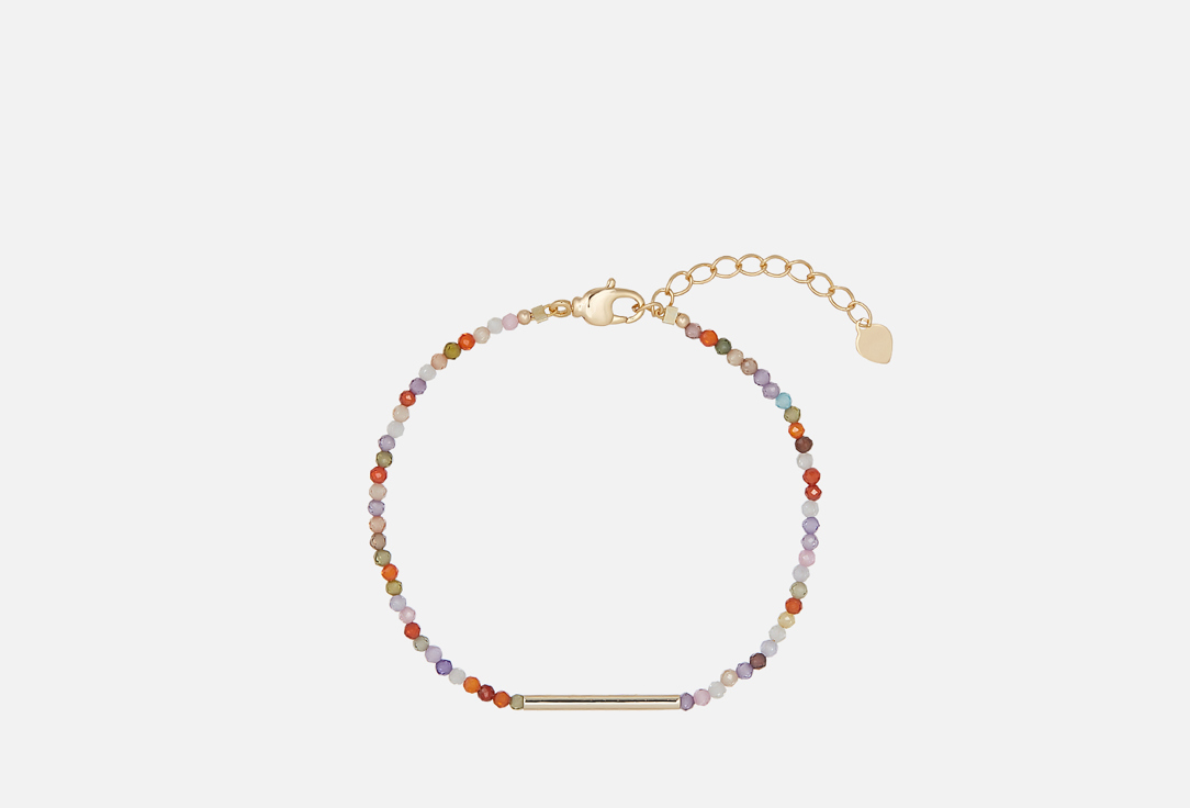 Изображение товара Браслет MORZA из циркона с палочкой S-M золотистый