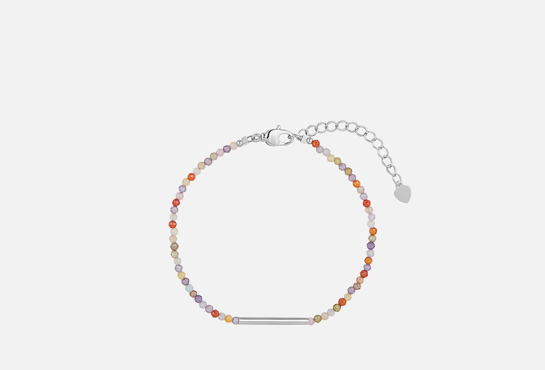 Изображение товара Браслет MORZA из разноцветного циркона с металлической вставкой для женщин