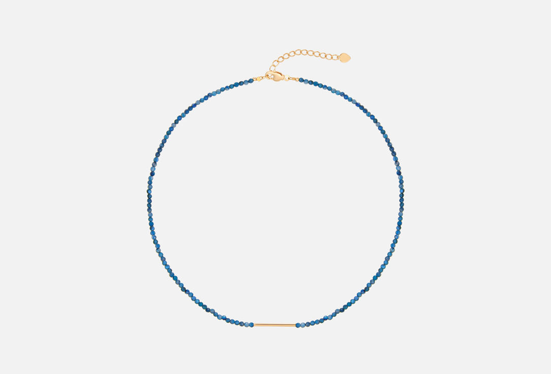 Изображение товара Чокер MORZA из кианита с палочкой золотистый