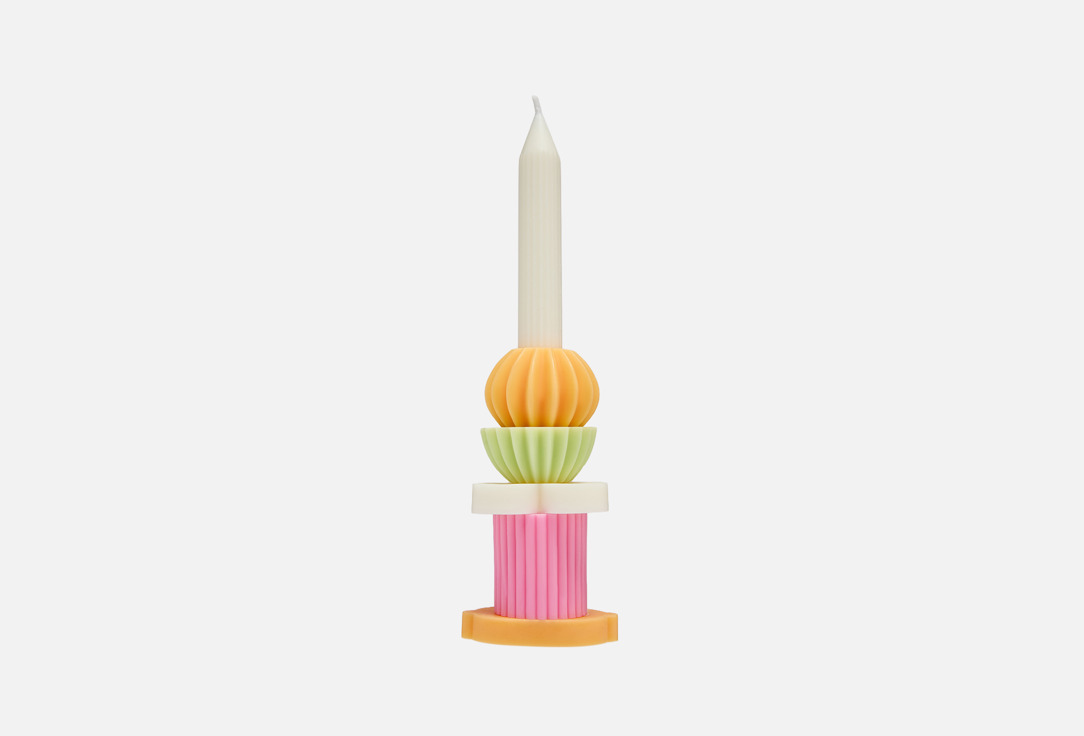 

Свеча-конструктор ROKKYHOME, Rose/Persian/Green 1 шт