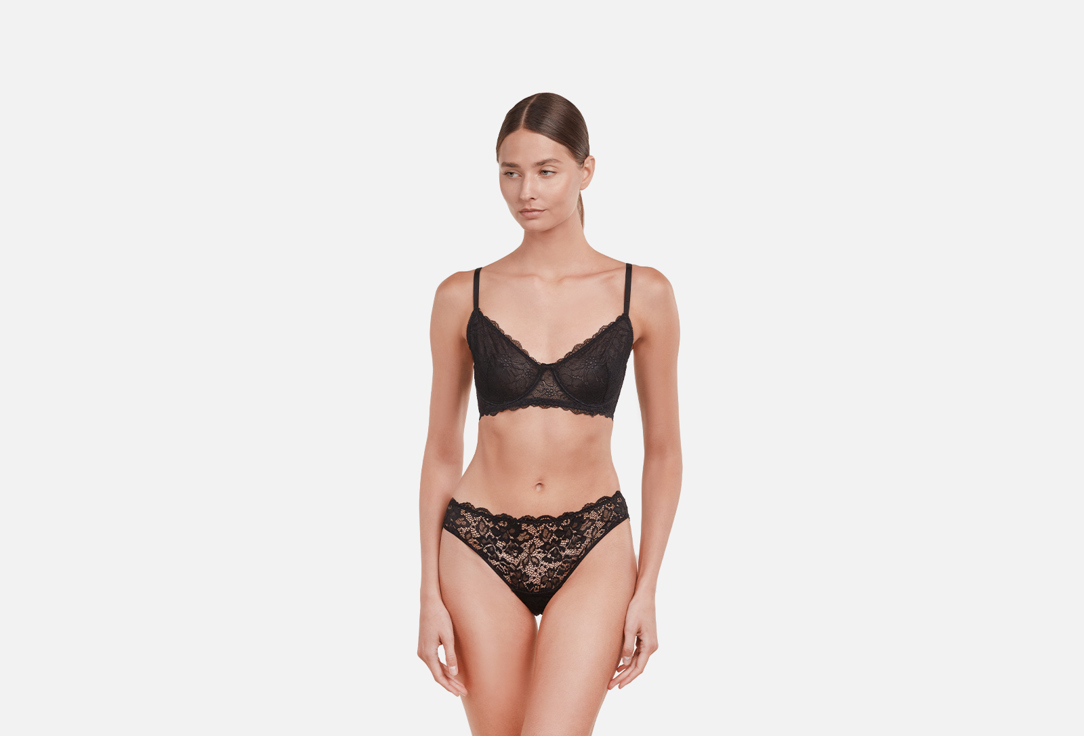 Infinity Lingerie Бюстгальтер мягкая чашка Bambi Черный р.70C