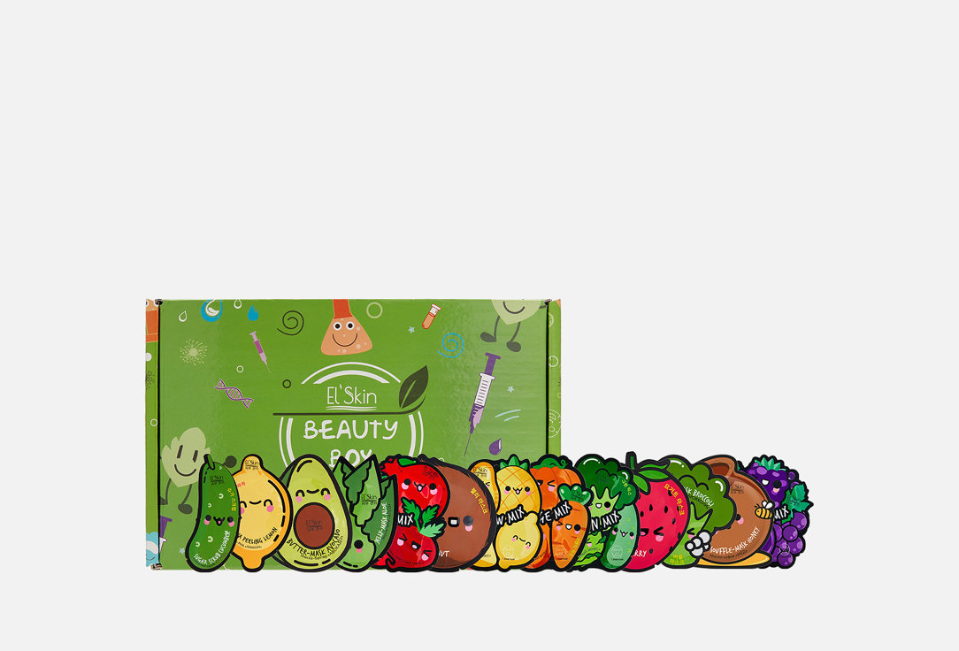 

Средства для лица EL SKIN, BEAUTY BOX SUPERFOOD 13 шт