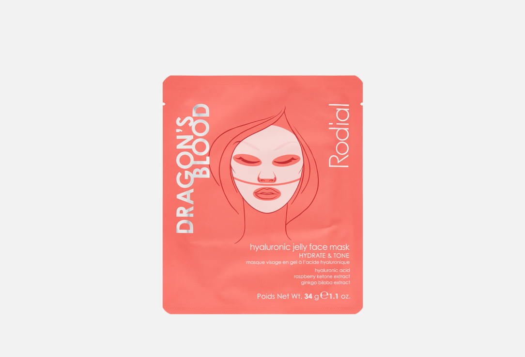 

Маска для лица RODIAL, Dragons Blood Hyaluronic 1 шт