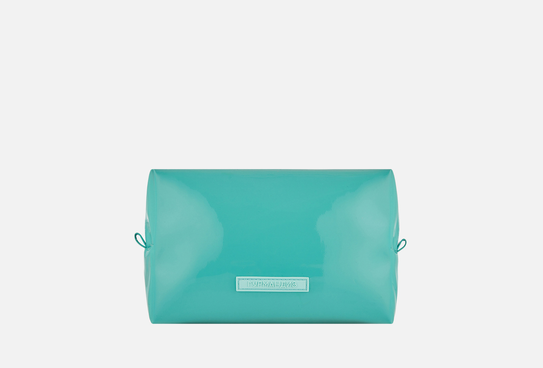 Изображение товара Косметичка лаковая квадратная ГУРМАНДИЗ из экокожи, стильный и практичный аксессуар