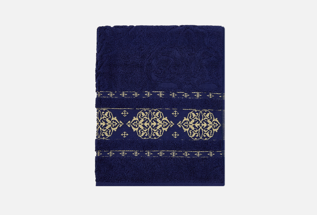 

Полотенце махровое COMFORT LIFE, Синий, Luxury, winter night, 50х90 1 шт