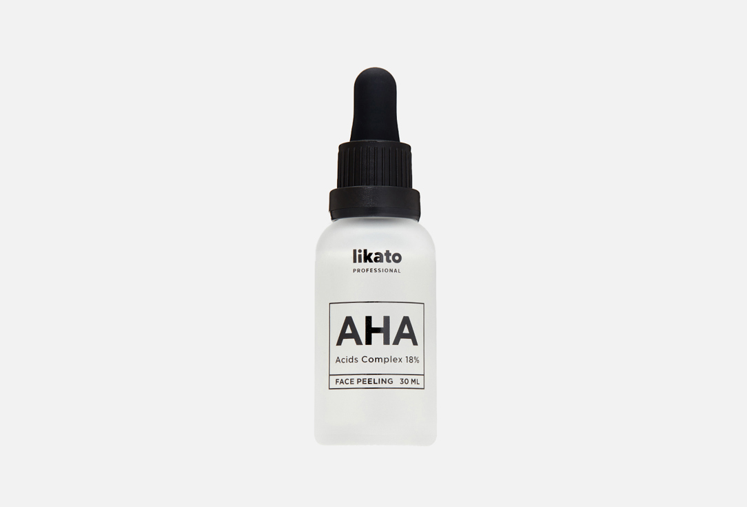 Изображение товара Пилинг для лица Likato Professional 18% AHA acids complex для выравнивания тона и борьбы с несоверш