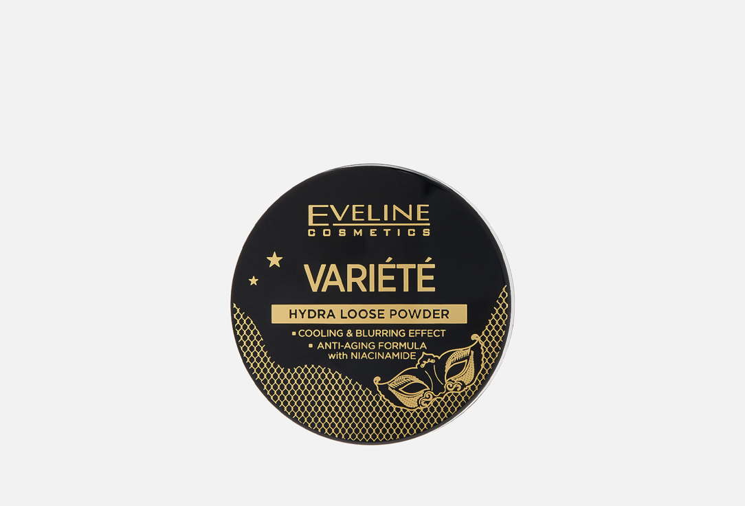 Изображение товара Увлажняющая пудра для лица Eveline VARIETE MOISTURIZING LOOSE POWDER WITH NIACINAMIDE