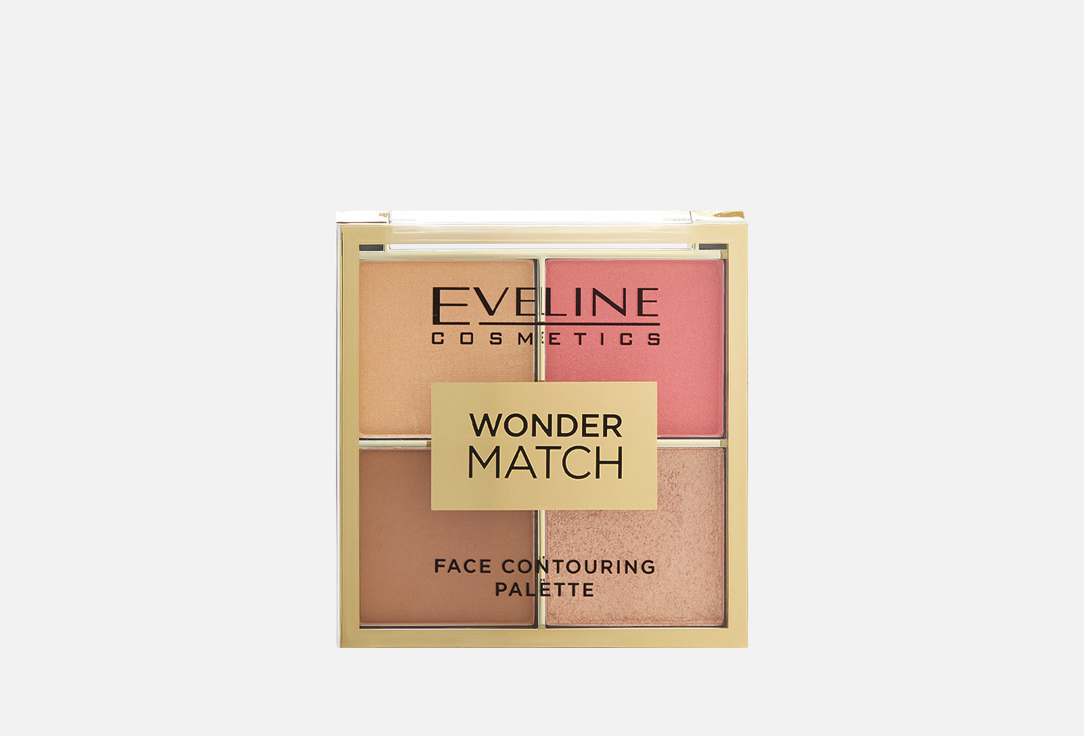 Изображение товара Палетка для контурирования лица Eveline WONDER MATCH FACE CONTOURING PALETTE
