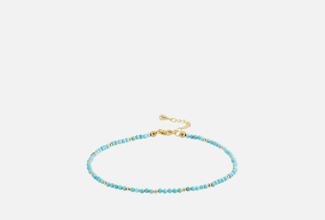 Изображение товара Браслет на ногу Alerie-Accessories из ограненного туркенита