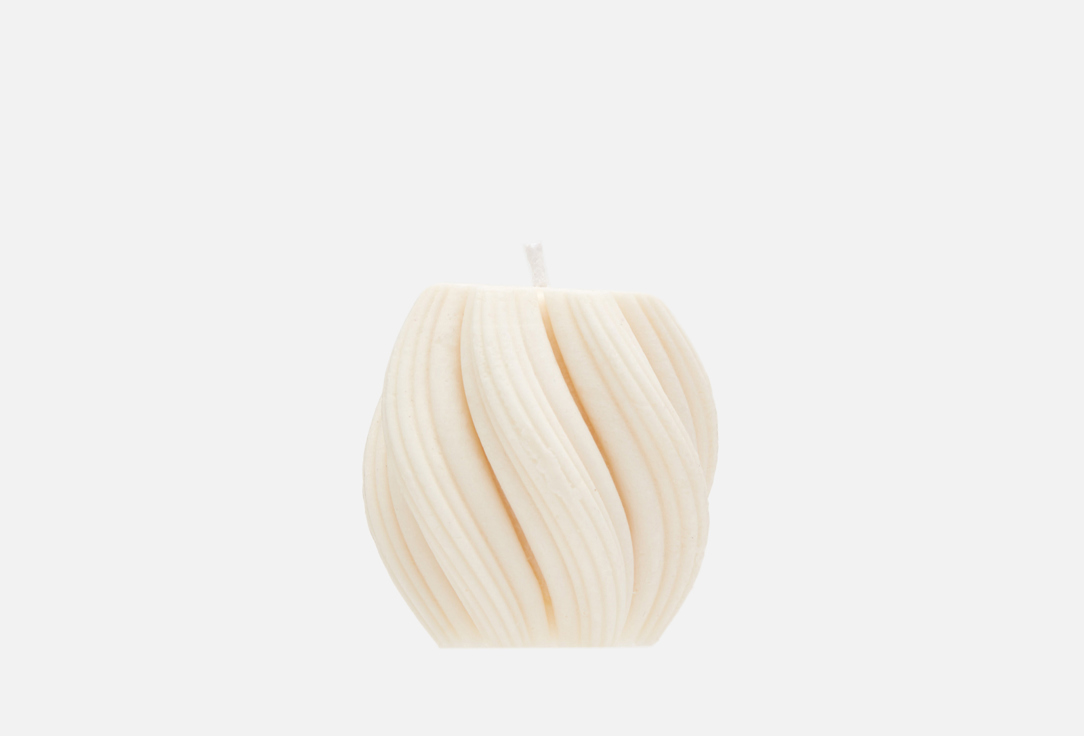 Интерьерная свеча CANDLE ZEN Wave, white 60 г