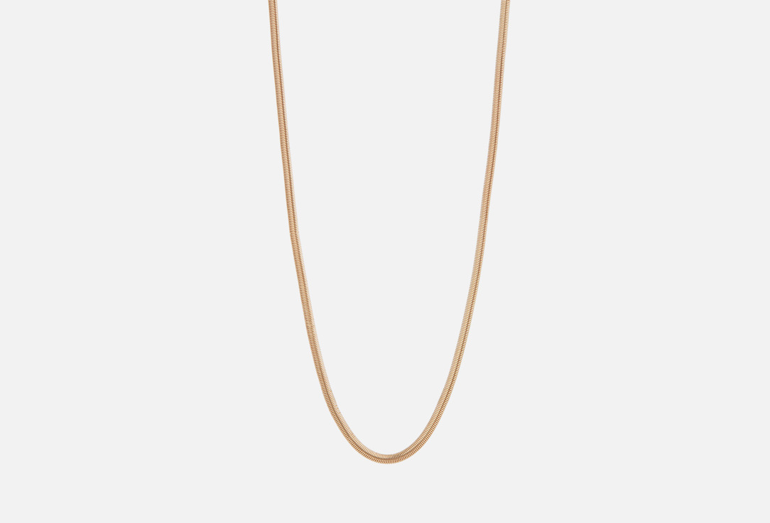 Изображение товара Золотая цепочка для очков coshi snake gold 70 см нержавеющая сталь