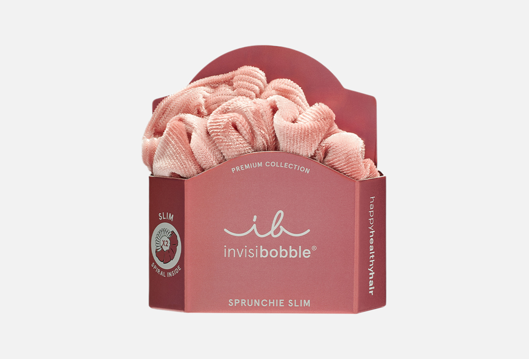Резинка-браслет для волос INVISIBOBBLE SPRUNCHIE SLIM PREMIUM La Vie en Rose 2 шт
