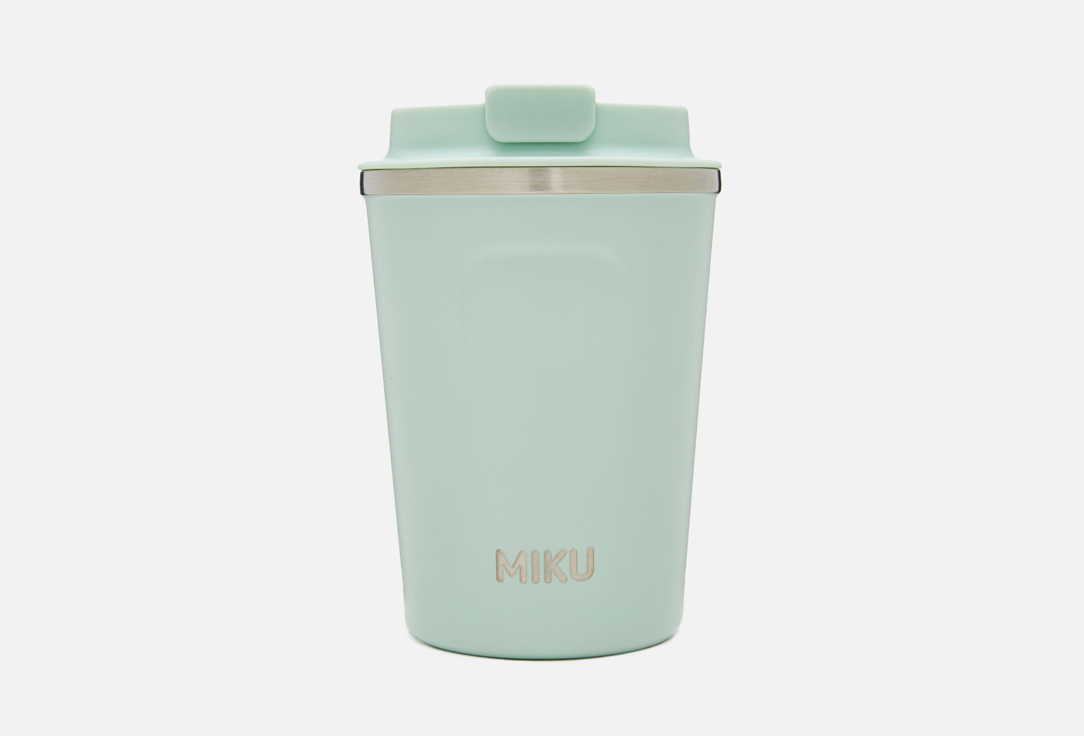 Miku Термокружка светло-зеленая 380 мл — купить, цена в Москве