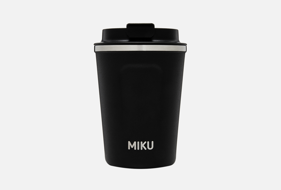 

Термокружка MIKU, Черный, Черная 380 мл
