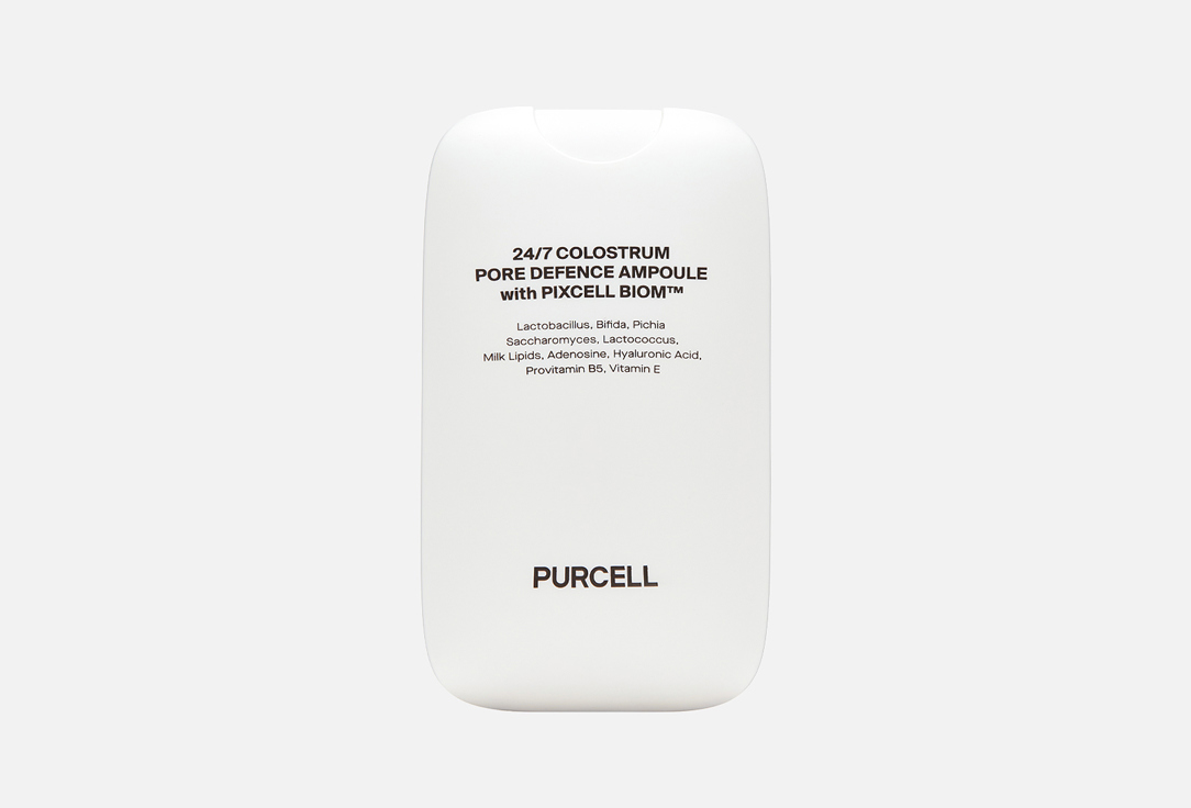 

Увлажняющий мист сужающий поры PURCELL, 24/7 colostrum pore defence ampoule 55 мл