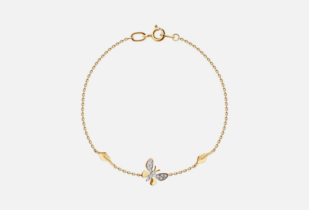 Изображение товара Браслет золотой SOKOLOV Фианит