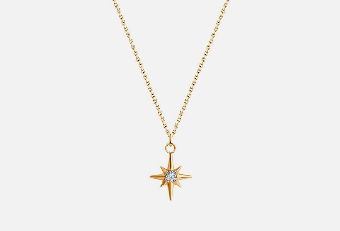 Изображение товара Колье золотое SOKOLOV Фианит