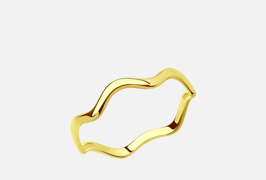 Изображение товара Кольцо из желтого золота пробы 585 для женщин без вставки SOKOLOV