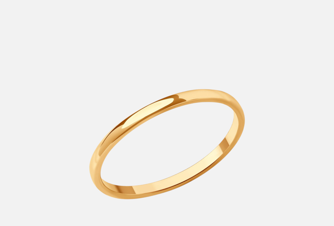 Изображение товара Золотое кольцо SOKOLOV без вставки пробы 585 для женщин