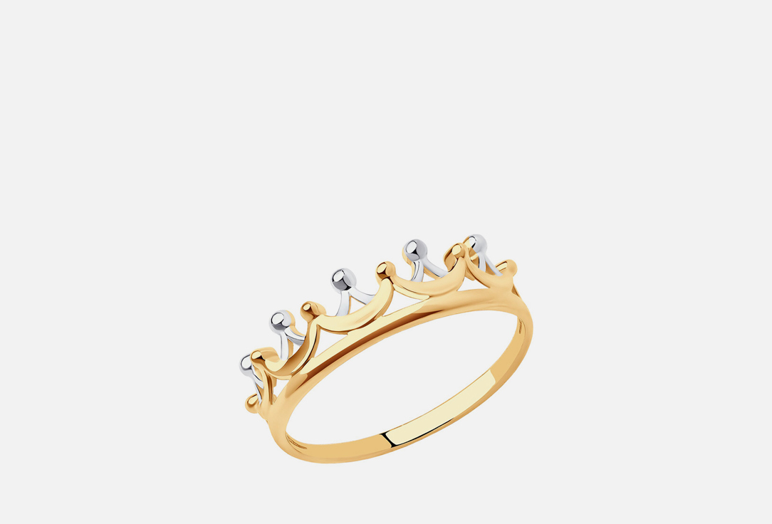 Изображение товара Золотое кольцо из красного золота 375 без вставки для женщин АО Ювелит