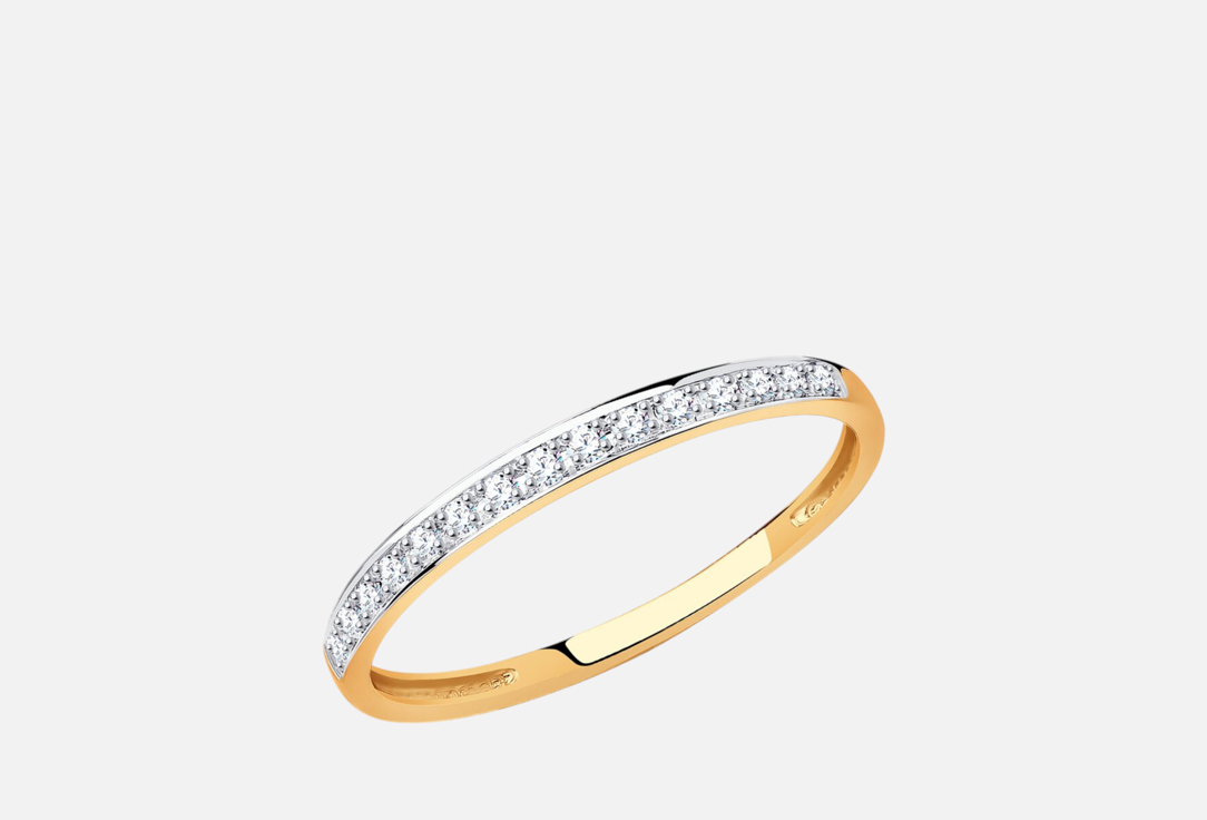 Изображение товара Золотое кольцо с бриллиантами SOKOLOV 585 проба для женщин