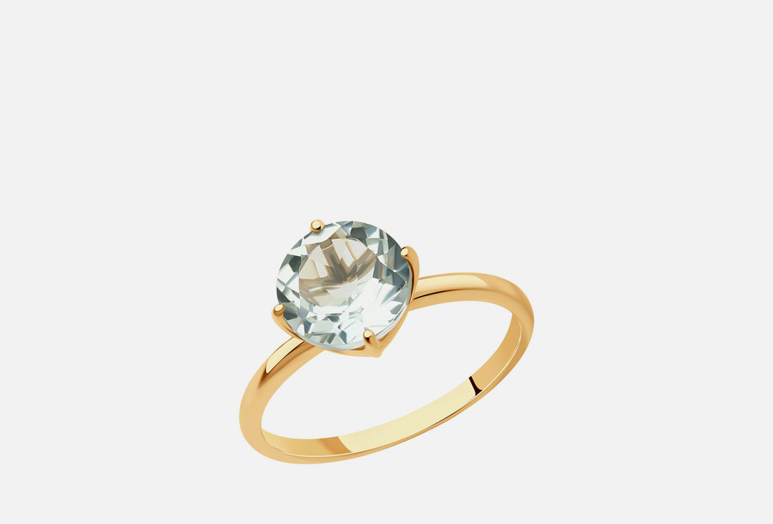 Изображение товара Кольцо золотое SOKOLOV Празиолит