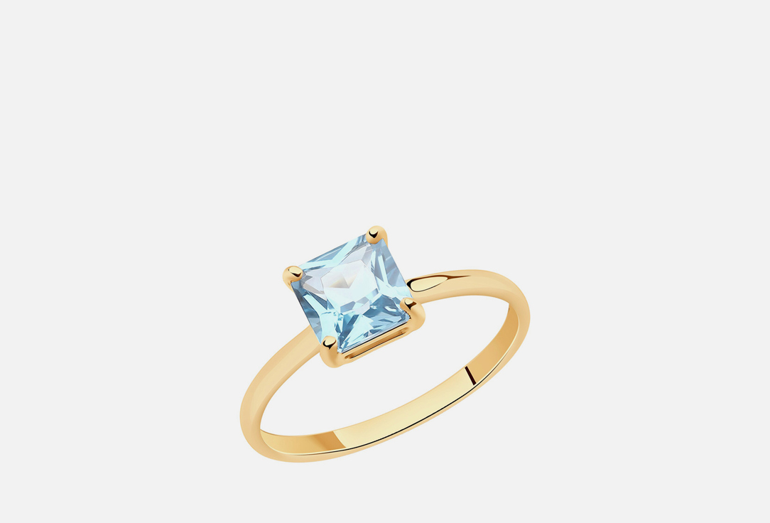 Изображение товара Кольцо золотое SOKOLOV Топаз