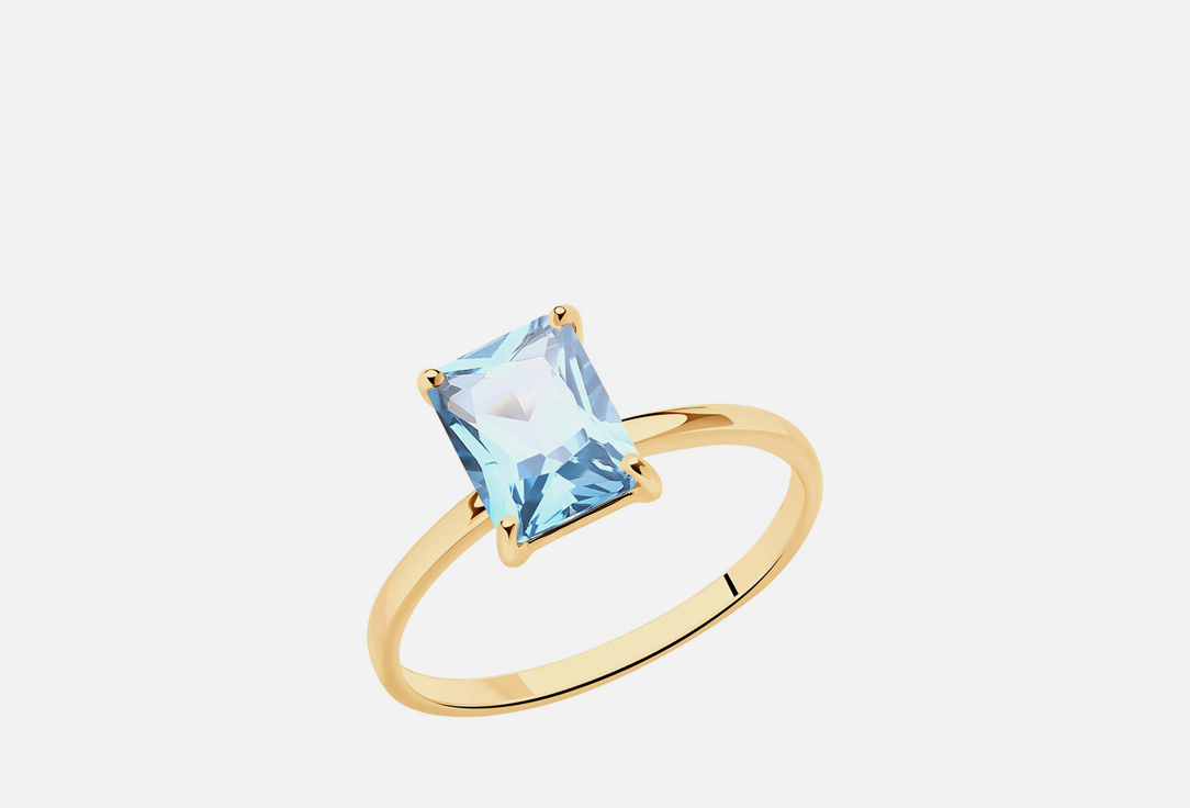 Изображение товара Кольцо золотое SOKOLOV Топаз