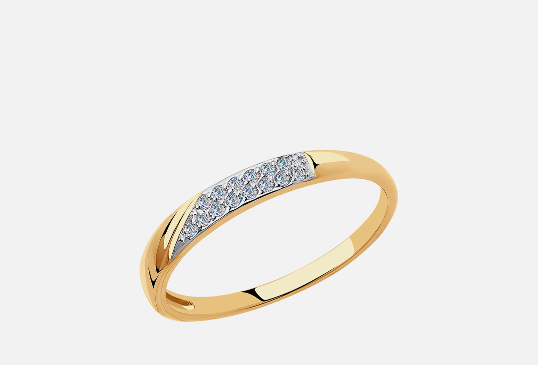 Изображение товара Кольцо золотое SOKOLOV с фианитом 585 пробы