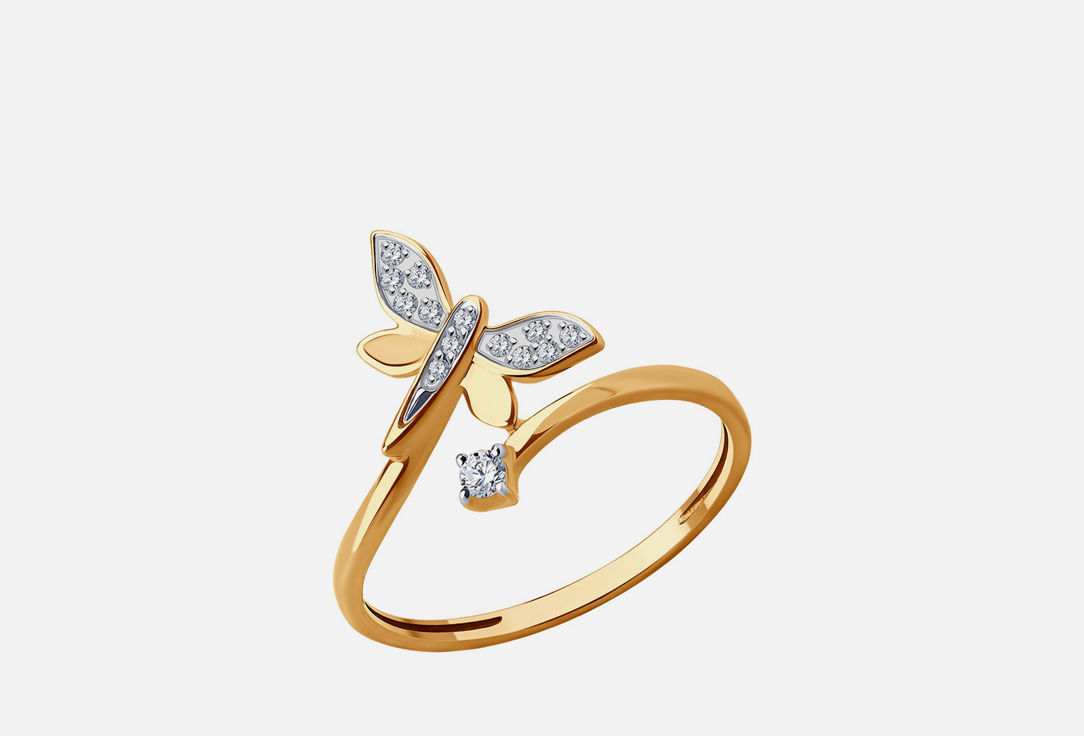 Изображение товара Кольцо золотое SOKOLOV Фианит