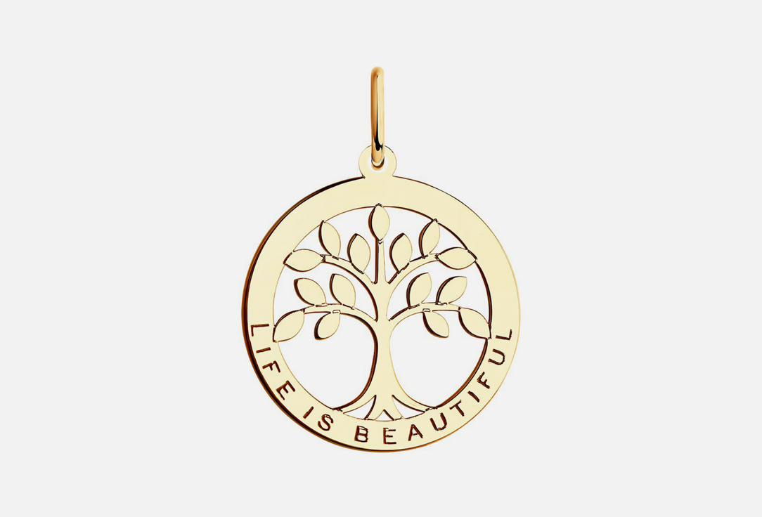 Изображение товара Подвеска золотая SOKOLOV без вставки