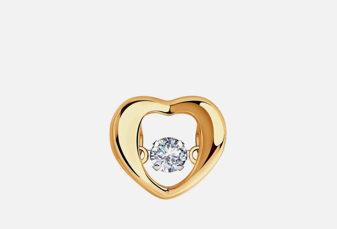 

Подвеска золотая SOKOLOV, Бриллиант 1 шт